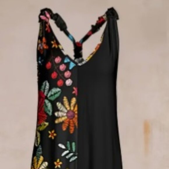 NWT- FLORAL PRINT JUMPER / ROMPER - Picture 2 of 4